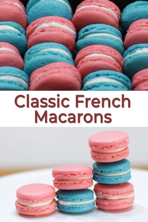 Macrons Recipes Without Almond Flour, Table Treats, Make Macarons, Elegant Cookies, French Macarons Recipe, Macarons Recipe, French Cookies, How To Make Macarons, Macaron Flavors