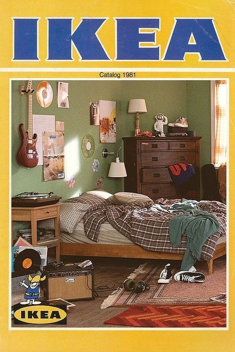 Ikea Poster, Ikea Magazine, Desain Editorial, Retro Ads, Bedroom Posters, Cute Poster, Room Posters, Wall Deco, My New Room