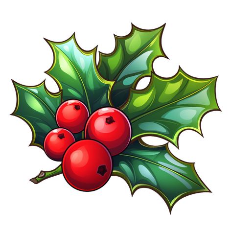 Elevate your seasonal designs with the timeless beauty of Christmas holly clip art. Download now for a classic and elegant touch to your creations. Holly Drawing Christmas, Leaf Clip Art, Festive Design, Holly Leaves And Berries, Red Green Christmas Decor, Holly Leaves, Png Christmas, Christmas Images Clipart, 2025 Design