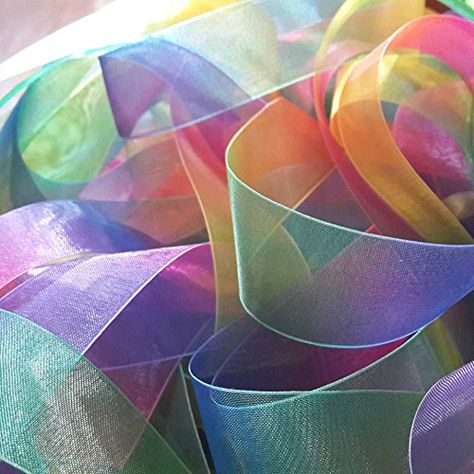 Molshine 50yd 1-inch Premium Quality Shimmer Sheer Organz... https://smile.amazon.com/dp/B01MDJOGCB/ref=cm_sw_r_pi_dp_x_uJnEyb2ZM6D77 Hair Bow Wedding, Rainbow Ribbons, Drapery Trim, Bow Wedding, Sewing Machine Reviews, Coupon Template, Kim Deal, Discount Universe, Coupon Binder