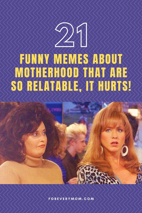 Parenting can be a REAL piece of work, can't it? Here are 21 Funny Memes About Motherhood That Are So Relatable, It Hurts! #funnymemes #motherhood #jokes Sick Kids Quotes, Motherhood Jokes, Funny Qotes, Motherhood Quotes Funny, Mormon Humor, Mom Life Funny, Parenting Jokes, So Relatable, Sick Humor