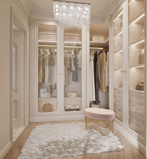 Beautiful Walk In Closet, Bedroom Wallpaper Ideas, A Walk In Closet, Dressing Room Closet, Dream Closet Design, Beautiful Closets, Walk In Closet Design, Closet Design Layout, Luxury Closets Design