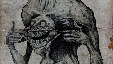 Images Terrifiantes, Scary Drawings, Horror Drawing, Creepy Drawings, Arte Peculiar, رعب نفسي, 다크 판타지, Dark Art Drawings, Dark Art Illustrations