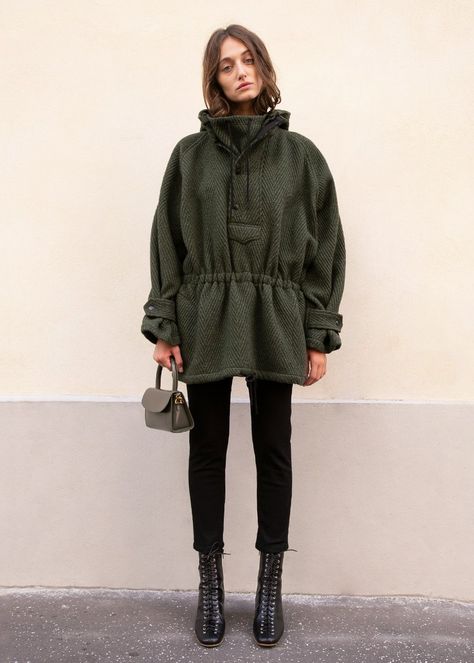 Dark Green Jacket Outfit, The Frankie Shop, Frankie Shop, Autumn Street Style, Casual Chic Style, Winter Fashion Outfits, Jacket Outfits, Fall Winter Outfits, Autumn Winter Fashion