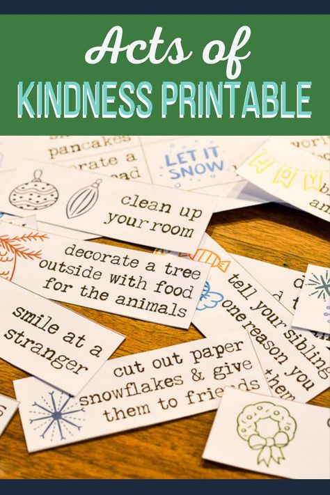 Print your own acts of kindness printable for your kids for the holidays. This blank template is perfect for advent calendars, acts of kindness leading up to Christmas, and more. See more ideas for the holiday advent season on the blog. Advent Calendar Kindness Activities, Acts Of Kindness For Kids Christmas, Acts Of Kindness For Preschoolers, 25 Days Of Kindness Christmas Kids, Advent Acts Of Kindness For Kids, 25 Acts Of Kindness Christmas Kids, Advent Kindness Calendar, Christmas Kindness Calendar, Advent Calander Ideas For Kids