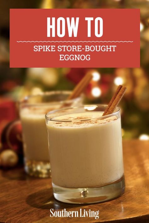 Eggnog Liquor Recipe, Spiked Egg Nog Recipe Homemade, Egg Nog Shots Alcohol, Best Spiked Eggnog Recipe, What Alcohol Goes In Eggnog, Egg Nog With Alcohol, Egg Nog Cocktails Bourbon, Alcohol Eggnog Drinks, Egg Nog With Rum