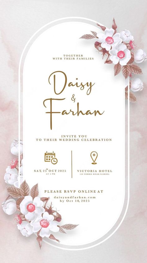 New Wedding Invitation Cards, Background Kad Jemputan Kahwin, Digital Wedding Invitation Card Design, Premium Invitation Card Design, Professional Invitation Card Design, Royal Wedding Invitation Background, Wedding Design Background, Undangan Lamaran, Wedding Invite Background