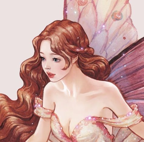 Stickers Watercolor, Hxh Characters, Fairy Aesthetic, Fairy Girl, Fairytale Art, Princess Art, Ethereal Art, Fairy Art, Girl Stickers