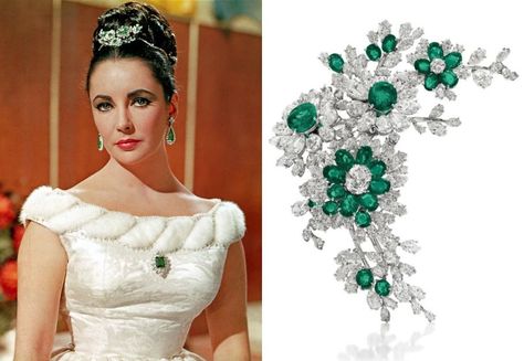 liz Elizabeth Taylor Jewelry, Diamond Flower Brooch, Expensive Diamond, Anne Boleyn, Jewelry Auction, Royal Jewels, Heart Shaped Diamond, Elizabeth Taylor, Diamond Flower