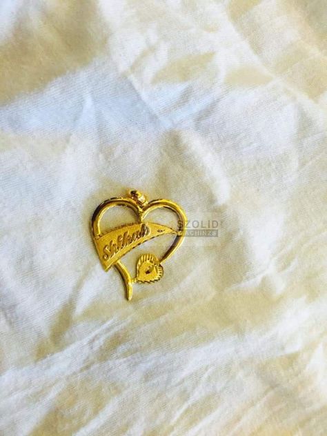 Letter Dollar Gold Chain, Heart Dollar Gold Chain, Dollar Gold Designs, Gold Dollars, Gold Dollar, Locket Chain, Bridal Jewelry Sets Brides, Beautiful Pendants, Gold Pendent