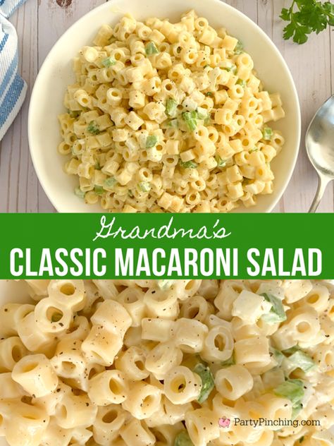 Classic Creamy Macaroni Salad, Macaroni Salad Cheese, Homemade Macaroni Salad With Egg, Ring Macaroni Salad Recipe, Moms Best Macaroni Salad, Best Macaroni Salad Ever Pioneer Woman, Southern Style Macaroni Salad, Macaroni Salad With Relish, Salad Macaroni Recipes