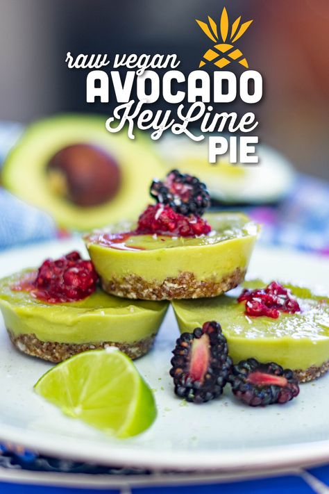 Avocado Key Lime Pie | A Raw Vegan Dessert — The Stanczyks | EatMoveRest Raw Vegan Key Lime Pie, Raw Vegan Dessert, Erin Stanczyk, Deserturi Raw Vegan, Avocado Dessert, Raw Vegan Desserts, Raw Cake, Cake Vegan, Raw Desserts