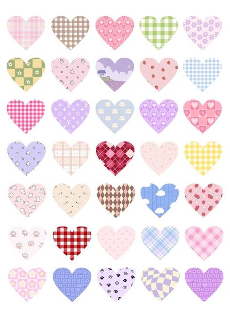 Cute Heart Stickers Aesthetic, Love Stickers For Journal, Heart Stickers Aesthetic Printable, 3d Stickers Printable, Love Sticker Printable, Cute Love Stickers Printable, Hearts Stickers Printable, Heart Stickers Free Printable, Heart Aesthetic Sticker