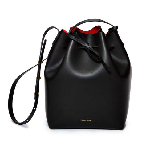 Mansur Gavriel Bucket Bag, Mansur Gavriel Bag, It Bag, Spring Accessories, Best Handbags, Mansur Gavriel, Leather Bucket Bag, Leather Bucket, Harpers Bazaar