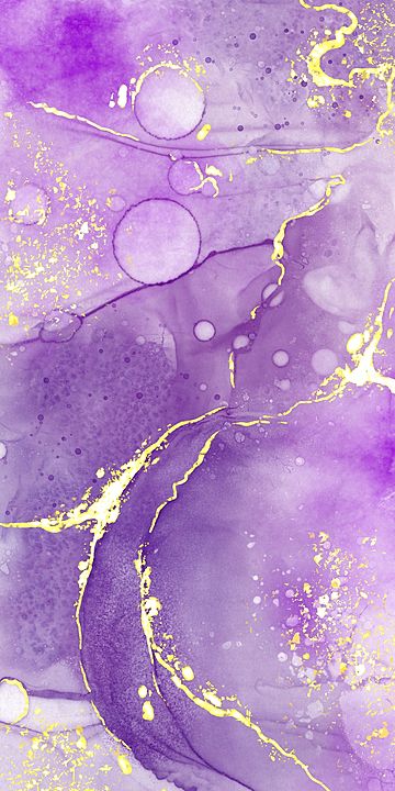 gold marble with purple ink Background Pretty Colors Backgrounds, Marble Background Iphone, Just Purple, Purple Abstract Background, Purple And Gold Wallpaper, Gold Abstract Wallpaper, Lavender Design, Purple Liquid, Marble Iphone Wallpaper