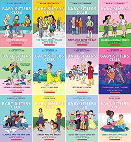 Baby Sitters Club Books, Overcome Insecurities, Raina Telgemeier, Baby Sitters Club, Babysitters Club Books, Middle School Books, Babysitting Jobs, Novels Books, The Baby Sitters Club