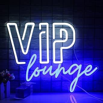 Wanxing VIP Lounge Neon Signs for Wall Decor LED Neon Light for Room Decor VIP Light up Sign with USB Powered for Home Decor,Ho Led Room Lighting, Nightclub Design, Neon Wall Signs, Vip Lounge, Vip Room, Lounge Lighting, Light Up Signs, Centre Commercial, Party Bars