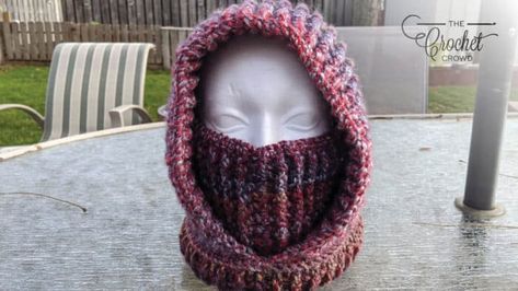 Crochet Crowd Patterns, Hooded Cowl Crochet Pattern, Hooded Cowl Pattern, Crochet Hooded Cowl, Crochet Snood, The Crochet Crowd, Crochet Cowl Free Pattern, Crochet Hooded Scarf, Crochet Hood