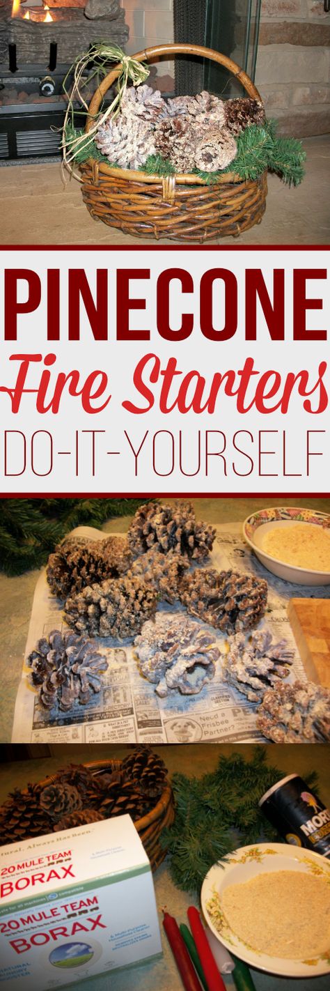 Easy DIY for fire starters from pinecones! Diy Fire Starters, Pinecone Fire Starters, Camping Diy Projects, Fire Starters Diy, Diy Pinecone, Camping Parties, Scout Activities, Start A Fire, Cub Scout