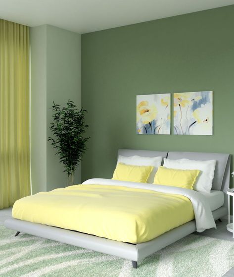 Teal And Yellow Bedroom, Room Color Ideas Bedroom, Living Room Color Combination, Best Wall Colors, Room Color Combination, Wall Color Combination, Teal Decor, Yellow Furniture, Living Room Wall Color