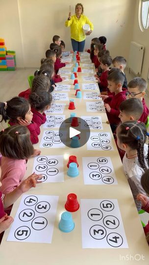 Prek Math Activities, Montessori Math Activities, Preschool Designs, Kindergarten Math Games, Math Activities For Kids, Physical Activities For Kids, Math Games For Kids, Kindergarden Activities, Fun Classroom Activities