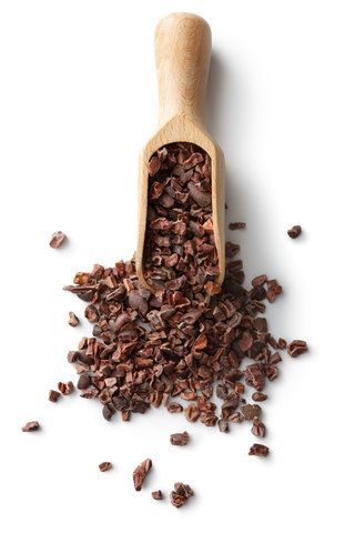 What Are Cacao Nibs—and 12 Tasty Ways to Use Them | They’re even better for you than dark chocolate. Cacao Powder Benefits, Cacao Nibs Recipes, Lactose Free Cheese, Cacao Recipes, Tomato Nutrition, Calendula Benefits, Matcha Benefits, Coconut Health Benefits, Cocoa Nibs