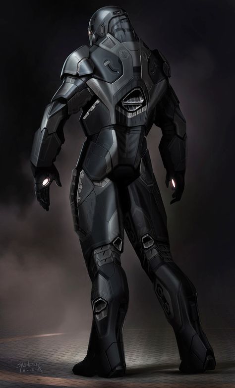 Phil Saunders' Random Stuff Mech Art, Helmet Concept, Iron Man Art, Futuristic Armour, Iron Man Suit, Combat Armor, Sci-fi Armor, Iron Man Armor, Iron Man 3