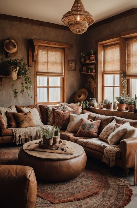 24 Western Boho Living Room Ideas » Comfy Ideas Southwest Living Room Decor Ideas, Living Room Western Boho, Desert Vacation Aesthetic, Western Inspired Living Room, Organic Boho Living Room, Southwest Aesthetic Home, South Western Interior Design, Western Living Room Decorating Ideas Ranch Style Interior Design, Living Room Designs Cozy Boho