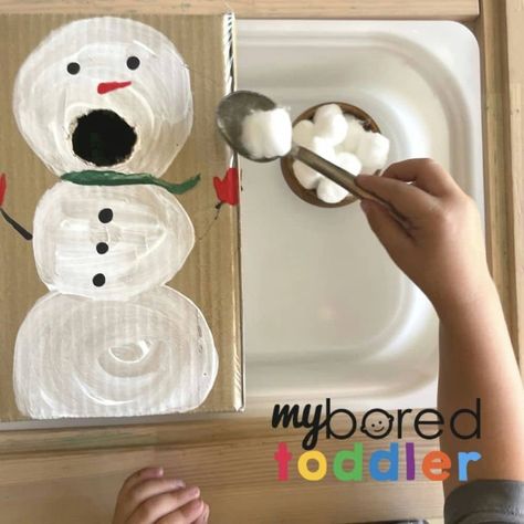 Christmas Activities Archives - My Bored Toddler January Craft Ideas For Toddlers, Diy For Kids Christmas, Christmas Painting Crafts For Toddlers, Christmas Activity For Infants, Toddler Activities For January, Kids Christmas Paint Crafts, Toddler Christmas Activities At Home, Messy Christmas Activities, Christmas Decor Ideas Toddler Friendly