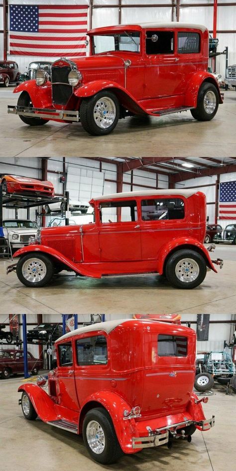 Hot Rod Trucks Rats, Model A Hot Rod, Street Rods Trucks, Custom Cars For Sale, Ford Truck Models, Street Rods For Sale, 1968 Ford Mustang Fastback, 1931 Ford Model A, Weld Wheels