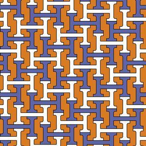 Monogram Pattern Design, Seventies Wallpaper, Hermes Pattern, Graphisme Design, Repeated Pattern, Graph Paper Art, Id Design, Monogram Pattern, Logo Pattern