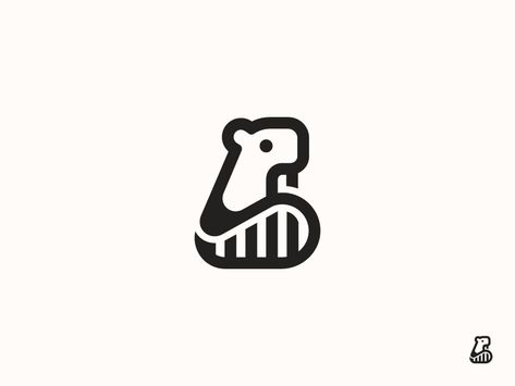 Beaver logo by Skirmantas Raila #Design Popular #Dribbble #shots Beaver Logo Design Ideas, Logo With Animal, Beaver Cartoon, Beaver Logo, Wood Badge, Tatoo Inspiration, Logo Design Tutorial, Mid Century Illustration, Beautiful Logos Design