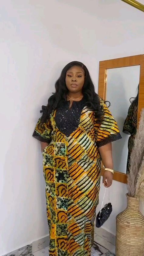 Kampala Kaftan Styles For Women, Kaftan Styles For Ladies, Latest Bubu Gown Style, Kampala Gown Styles For Ladies, Boubou Styles For Women, Kaftan Styles, Bubu Gown Styles, Ankara Dress Designs, Ankara Long Gown