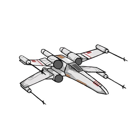 Star Wars Ship Drawing, Starwars X Wing, X Wing Drawing Star Wars, X Wing Fighter Drawing, X Wing Drawing, Xwing Star Wars Tattoo, X Wing Tattoo, Star Wars X Wing, Wings Sketch