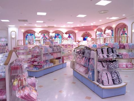 Sanrio Puroland : Hello Kitty Theme Park in Tokyo! - Japan Web Magazine Photos For Vision Board, Hello Kitty Store, Hello Kitty Theme, Kitty Theme, Japan Bucket List, Sanrio Puroland, Kawaii Store, Tokyo Kawaii, Retail Store Interior Design