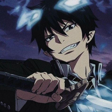 Blue Exorcist Rin, Blue Exorcist Anime, Anime Picture Hd, Exorcist Anime, Rin Okumura, Ao No Exorcist, Anime Pixel Art, Blue Exorcist, Handsome Anime Guys