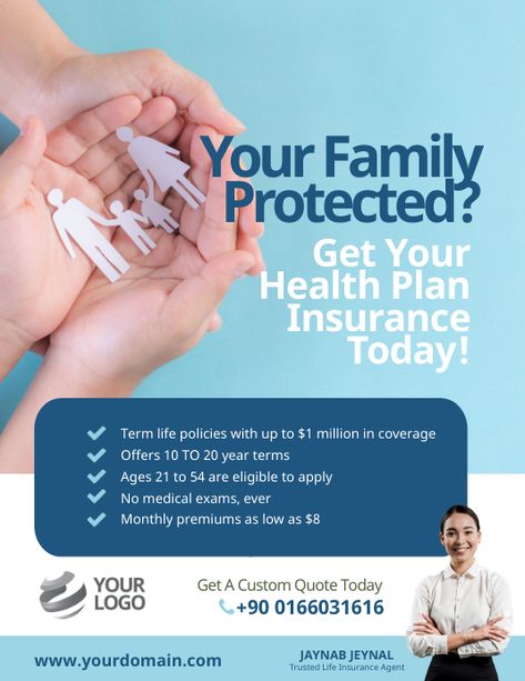 640+ insurance Customizable Design Templates | PosterMyWall Google Banner Design, Social Media Campaign Design, Twists Hairstyles, Invest In Your Health, Insurance Ads, Life Insurance Agent, 브로셔 디자인, Journal Lettering, Insurance Marketing