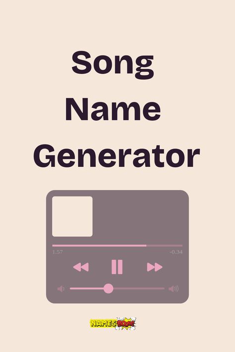 song name generator Good Song Title Ideas, Name Of Songs, Aesthetic Song Names, Names Of Songs, Great Music, Ideas For Titles, Create Your, Song Ideas To Write, Songs To Cover