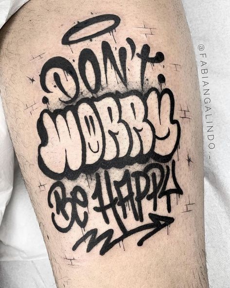 Graffiti Flash Tattoo, Graffiti Leg Tattoos, Unique Lettering Tattoo, Graffiti Letter Tattoo, Life Quotes For Tattoos, Graphitti Tattoos, Graffiti Tattoos For Men, Graffiti Tattoo Stencil, Graffiti Tattoo Sleeve