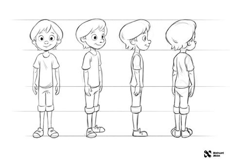 Cartoon Character Turnaround, Cartoon Character Model Sheet, Cartoon Model Sheet, Cartoon Human Drawing, Caracter Designer Cartoon, Cartoon Turnaround, Animation Character Sheet, Model Sheets Character, Character Design References Sheet