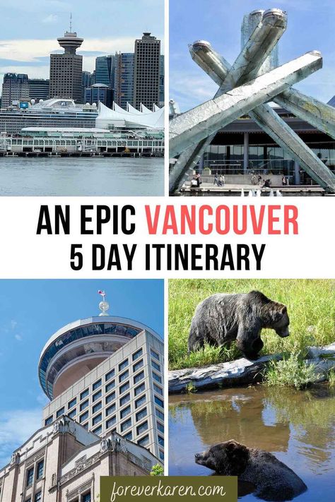 Vancouver Tourist Attractions, Vancouver Itinerary, Vancouver Vacation, Stanley Park, Winter Destinations, Summer Destinations, Perfect Itinerary, Vancouver Canada, North America Travel