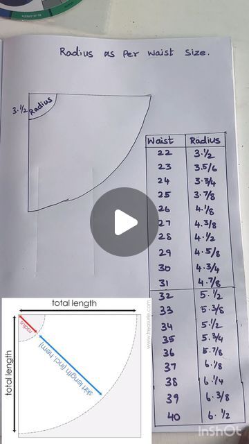 Abidha Begum on Instagram: "Explanation given in YouTube kindly check #waist #radius #skirt #styledbyabii (circular skirt, waist, radius, styled by abii)" Tailoring Ideas, Circular Skirt, Sewing Clothes Women, Bridal Skirts, Aari Embroidery, Trendy Dress Outfits, Trendy Dress, Mid Length Skirts, Clothes Women