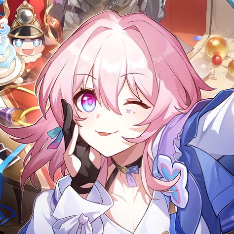 Elysia Hoh Honkai Impact Icon, Elysia Profile Pic, Miss Pink Elf Honkai, Elysia Wallpaper, Elysia Pfp, Honkai Impact Elysia, Elysia Honkai Impact, Uninhabited Planet Survive, Elysia Honkai