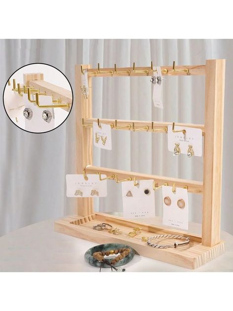 Perfect Gift Idea: This earring display stand is the perfect gift for anyone who needs a unique and elegant way to store and display earrings. Fix the earrings on these gorgeous brackets before storage, which will help you easily see the earrings and facilitate your selection and wearing. Let's take all our earrings seriously.
Elegant appearance: These acrylic sheets are simple and beautiful, perfect for decorating your desk, bedside table, and closet frame for personal use. Its modern and Earring Displays For Craft Shows, Display Earrings, Earring Card Display, Earring Display Stand, Closet Frame, Earring Displays, Keychain Display, Earring Display Stands, Unique Desks