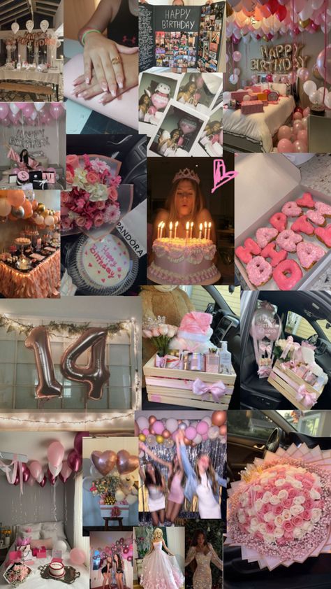 LOOK AT IT. Fourteenth Birthday, 14th Birthday Party Ideas, Birthday Sleepover Ideas, 14th Birthday Cakes, 17 Birthday Cake, Sweet Sixteen Birthday Party Ideas, Girly Birthday Party, 16th Birthday Decorations, Neon Birthday