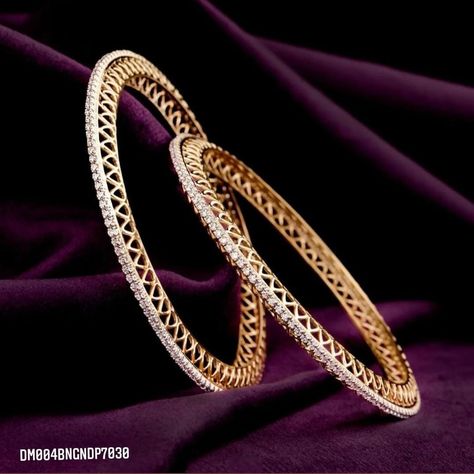 Real diamond Bangles for Booking +919619291911.. Real Diamond Bangles Designs, Bridal Diamond Necklace Design, Jali Work, Bangles Diamond, Mens Silver Chain Necklace, Fashion Infographic, Beautiful Jewelry Diamonds, Ruby Bangles, Bridal Diamond Necklace