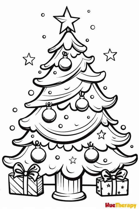 13 Free Printable Christmas Tree Coloring Pages Christmas Tree Coloring, Printable Christmas Tree, Merry Christmas Coloring Pages, Christmas Colouring Pages, Tree Coloring, Christmas Tree Drawing, Free Christmas Coloring Pages, Christmas Coloring Sheets, Printable Christmas Coloring Pages