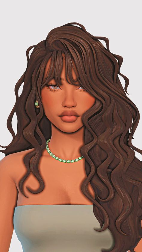 Sims Female Cc Hair, Sims Hair Curly, The Sims 4 Cc Hairstyles Curly, Sims Trouble Hair, Arethabee Sims 4 Cc, Sims Custom Content Hair, Simandy Hair Sims 4, Sims 4 Cc Long Curly Hair, Sims4 Cc Hair Curly