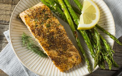 One-Pan Roasted Salmon Salmon Belly Recipes, Salmon Belly, Lemon Pepper Salmon, Recipe For Beginners, Garlic Butter Salmon, Pan Fried Salmon, Butter Salmon, Fried Salmon, Healthy Baked