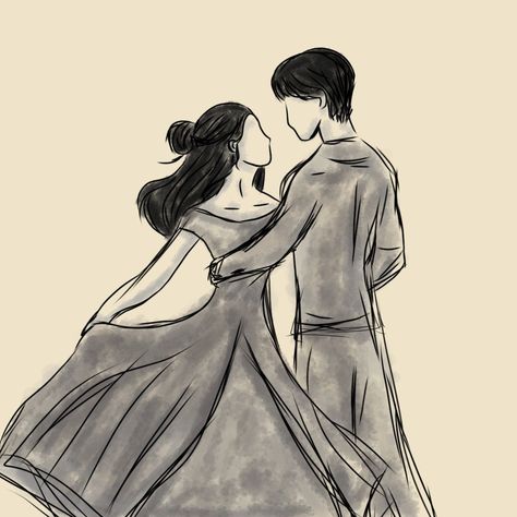 Couple Dance Drawing, Couple Dancing Drawing, Dance Drawing, Cute Couple Sketches, Pencil Sketches Easy, Couple Dance, Romantic Drawing, Dancing Drawings, Couple Sketch